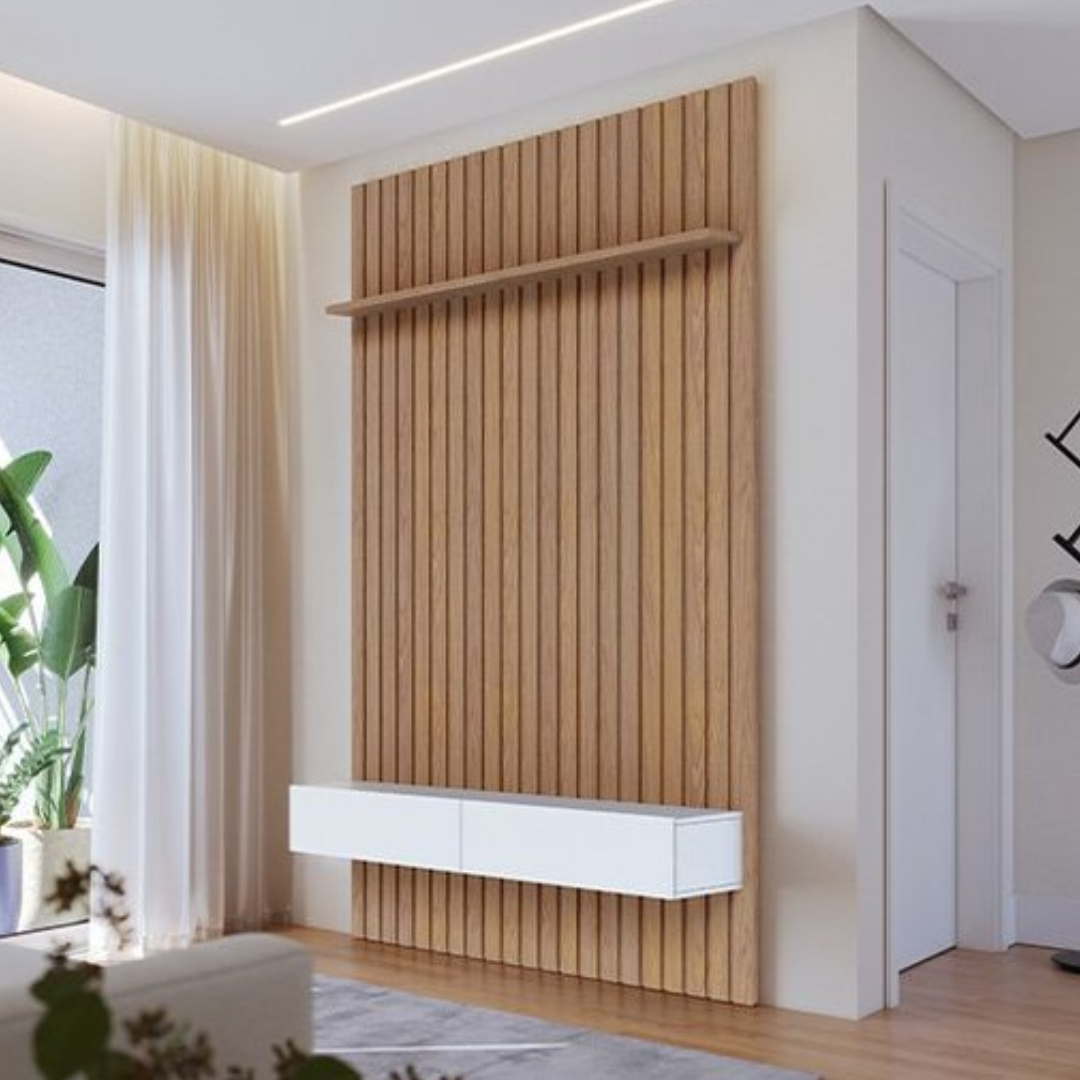 PAINEL RIPADO COM NICHO NIÁGARA 65" - Image 3